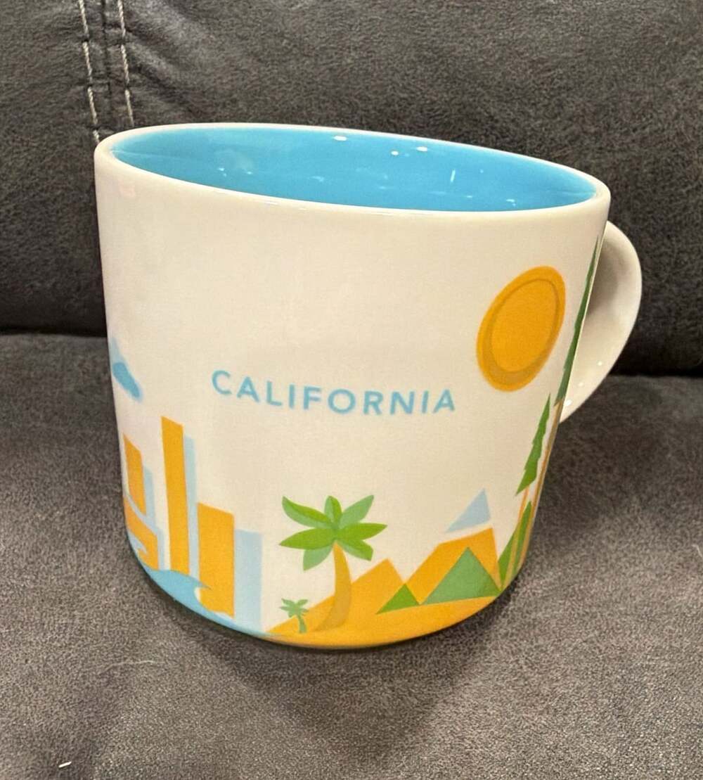 Starbucks California You Are Here Collection Mug Size 14 fl oz